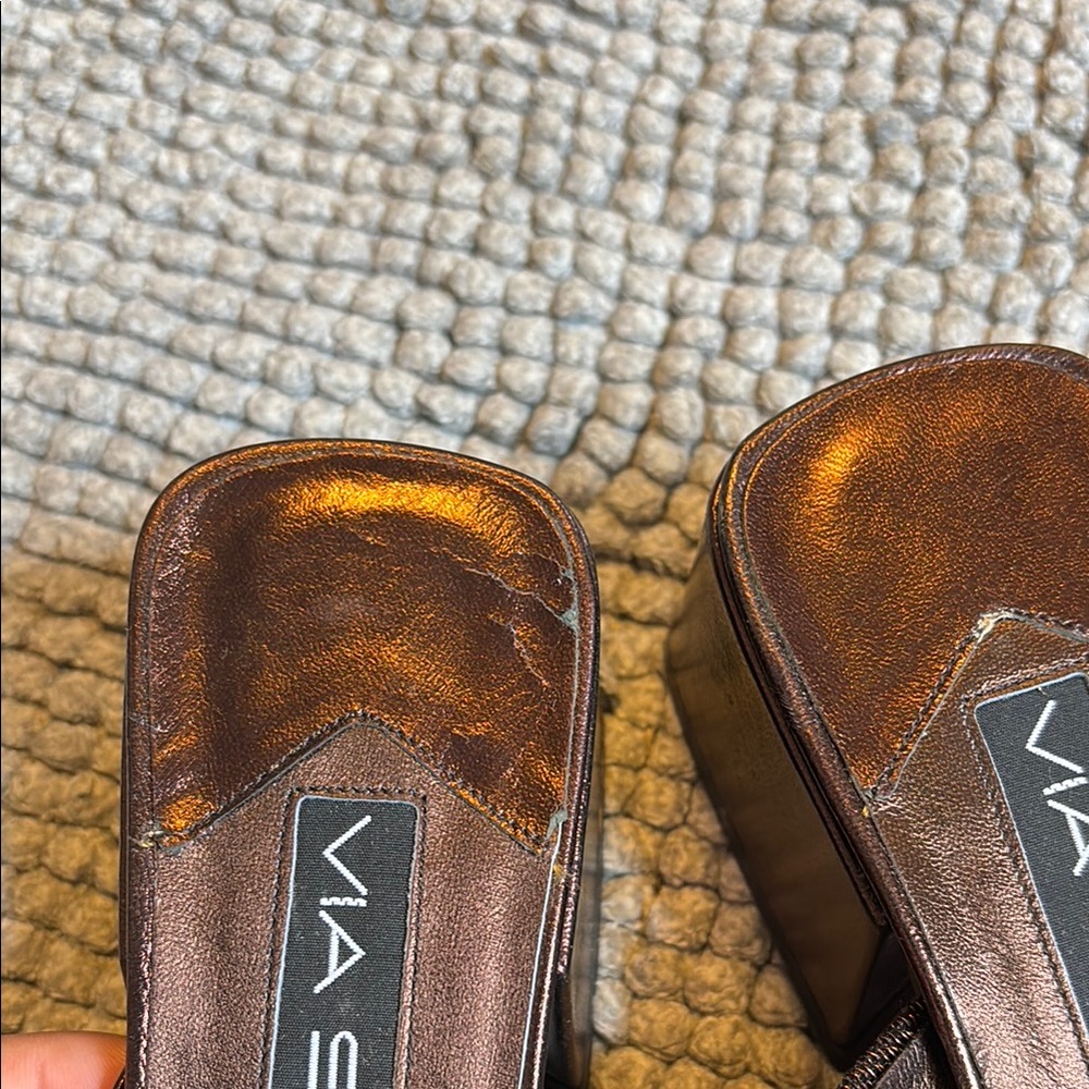 Via Spiga Brown Sandals with Knotted Design - Picture 7 of 9